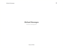 Tablet Screenshot of michaelmarangos.com